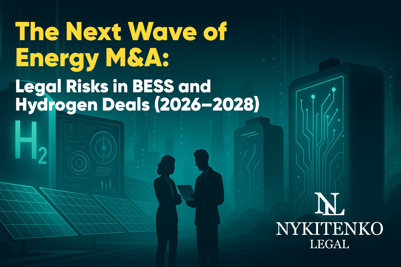 The Next Wave of Energy M&A: Legal Risks in BESS and Hydrogen Deals (2026–2028)