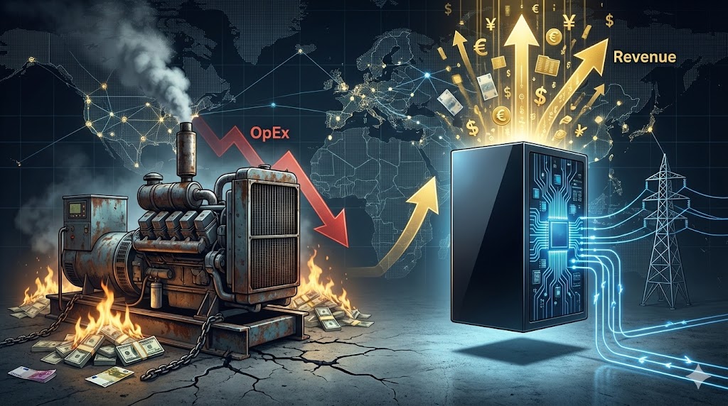 The Death of Diesel: Why Industrial BESS is Now a Trading Desk, Not Just a Backup
