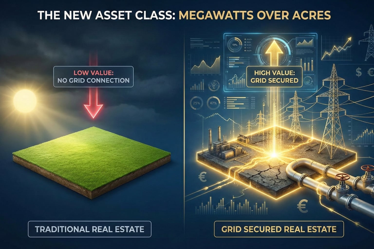 The New Asset Class: Why "MegaWatts" Are Trading at a Higher Multiple Than Acres in 2026