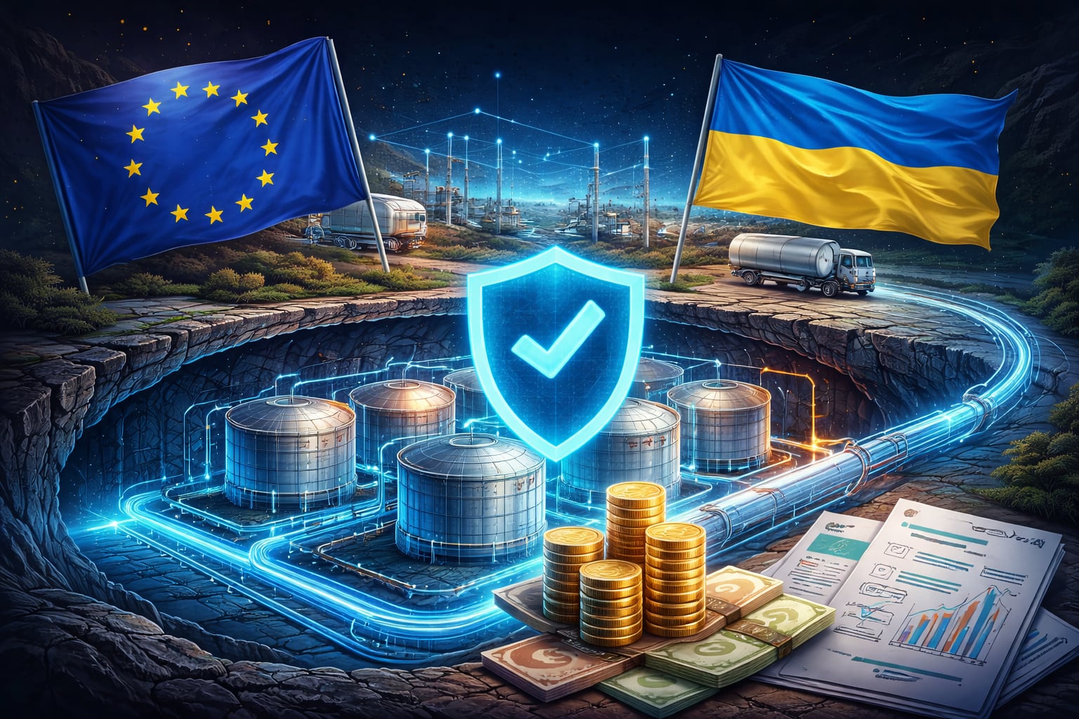 The 1095-Day Advantage: Why Smart Money Is Storing Gas in Ukraine