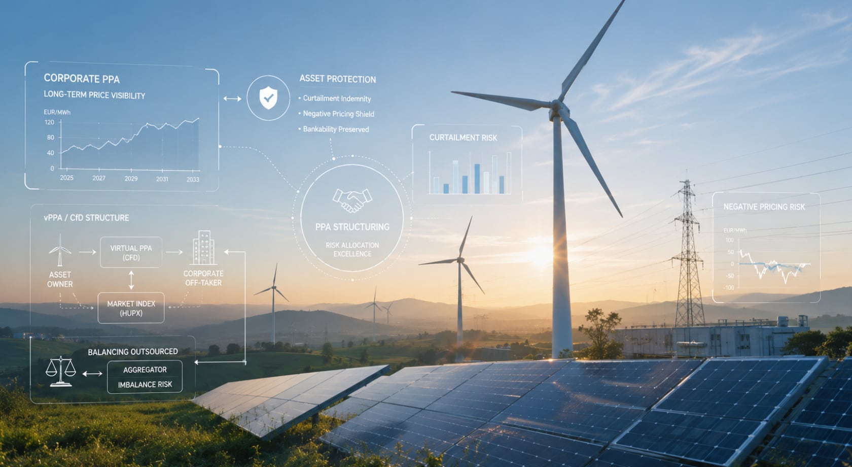 Curtailment, Negative Prices & PPA Risk in Renewable Projects